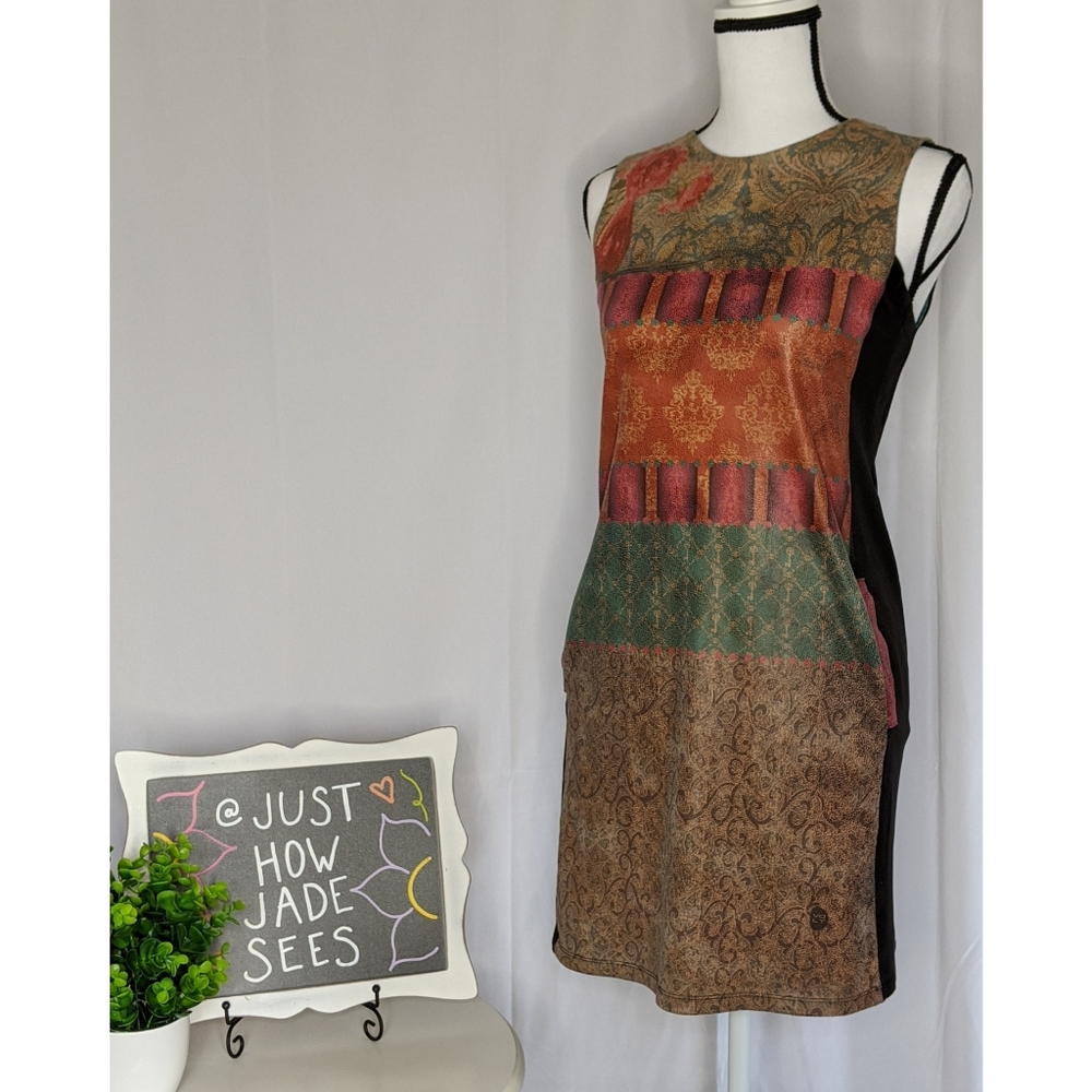 VOLT DESIGN Venezia Faux - Leather Fashion Dress
